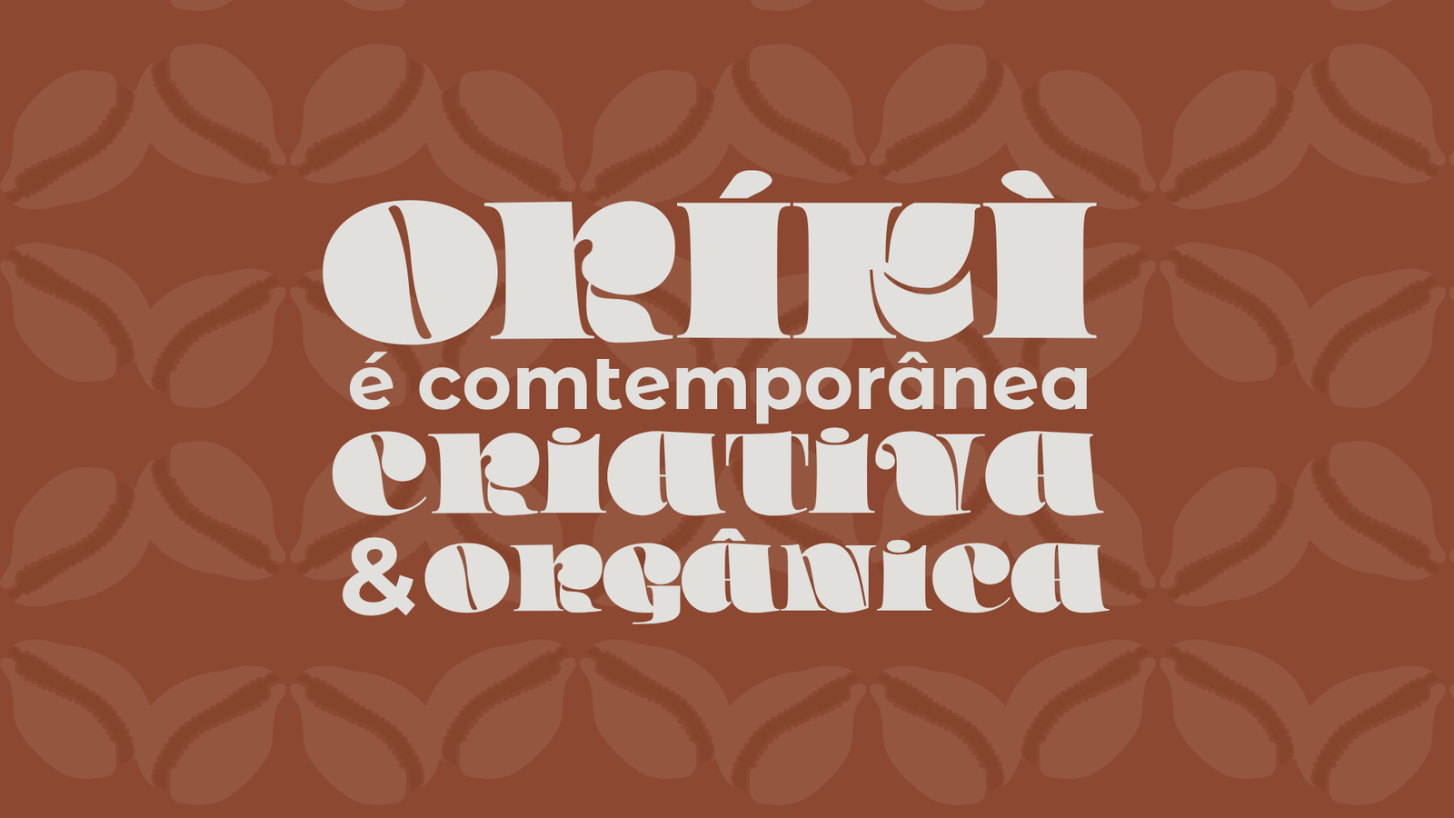 ORÍKÌ — identidade visual